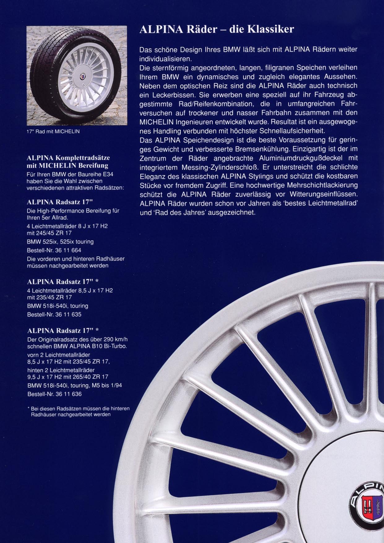 ALPINA BMW E34 — imagen 5 del catálogo oficial