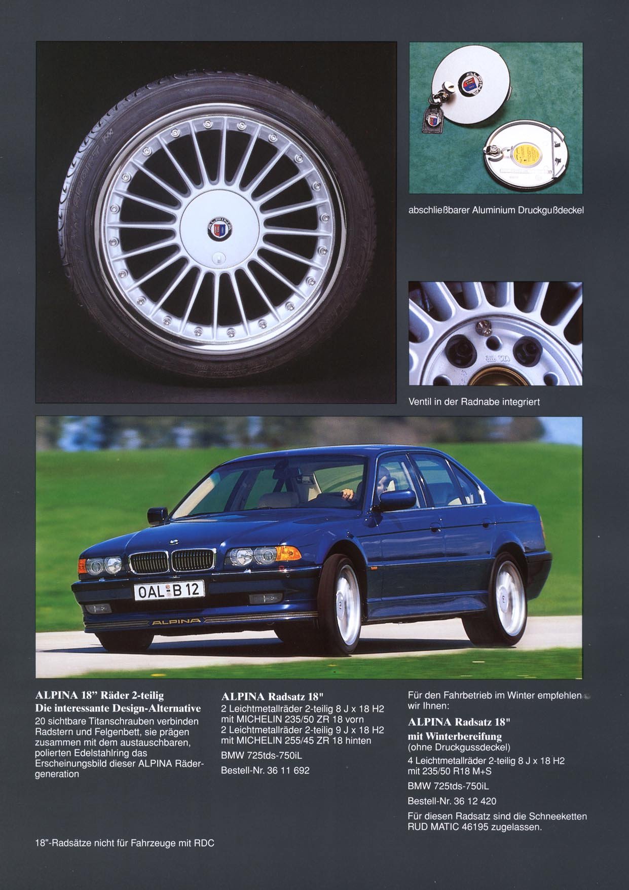 ALPINA BMW E38 — imagen 3 del catálogo oficial