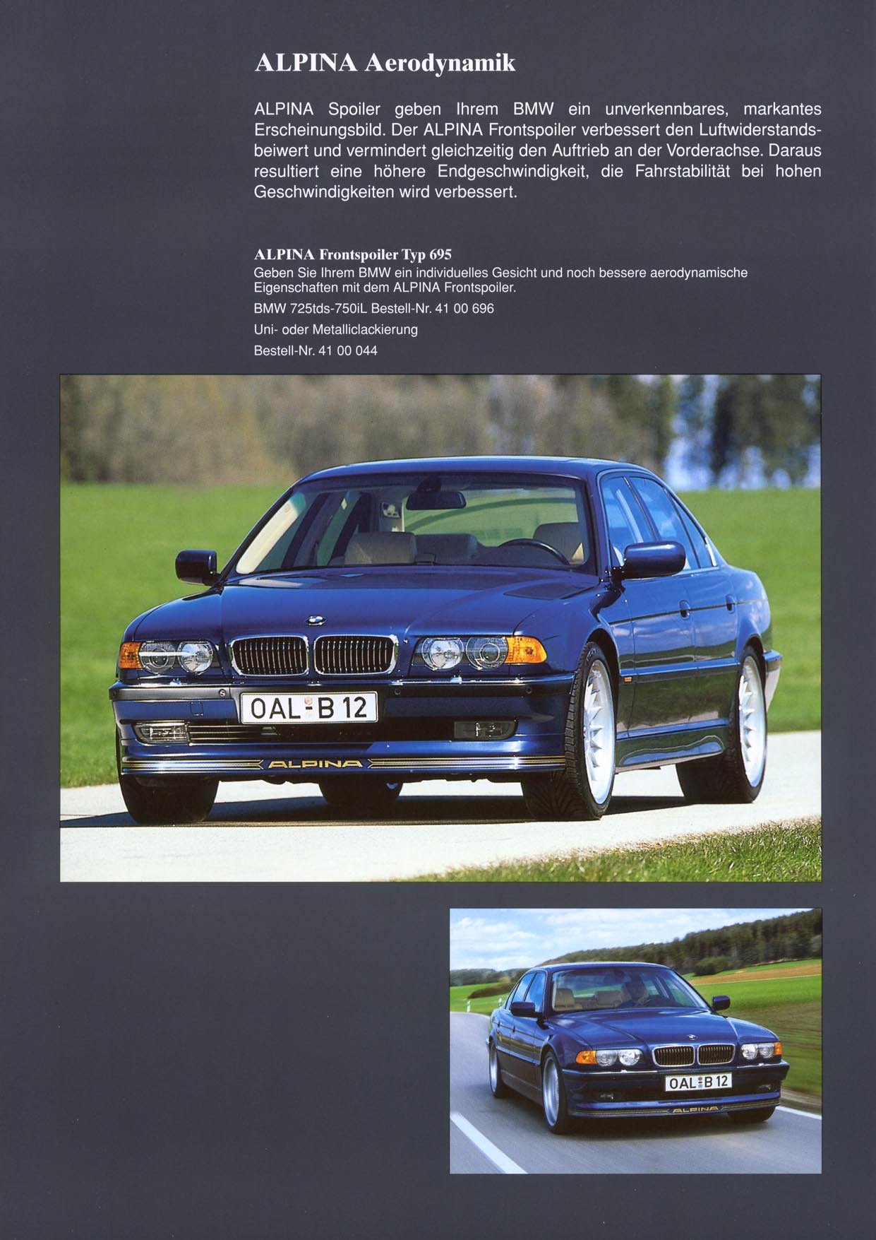ALPINA BMW E38 — imagen 5 del catálogo oficial