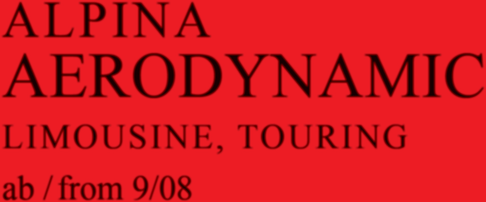 ALPINA BMW E90 — imagen 8 del catálogo oficial