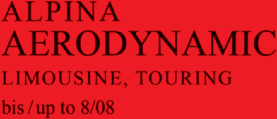 ALPINA BMW E93 — imagen 3 del catálogo oficial